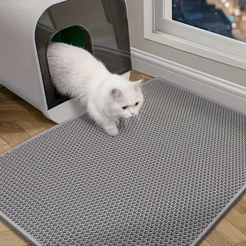 Smart Pet Litter Mat – No More Mess!