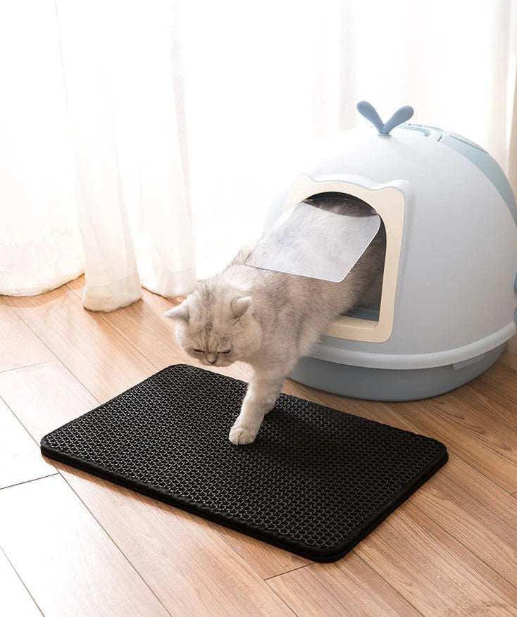 Smart Pet Litter Mat – No More Mess!