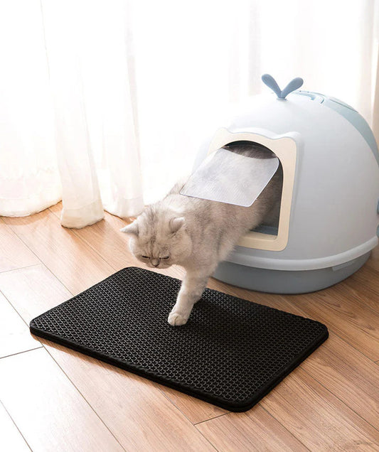 Smart Pet Litter Mat – No More Mess!