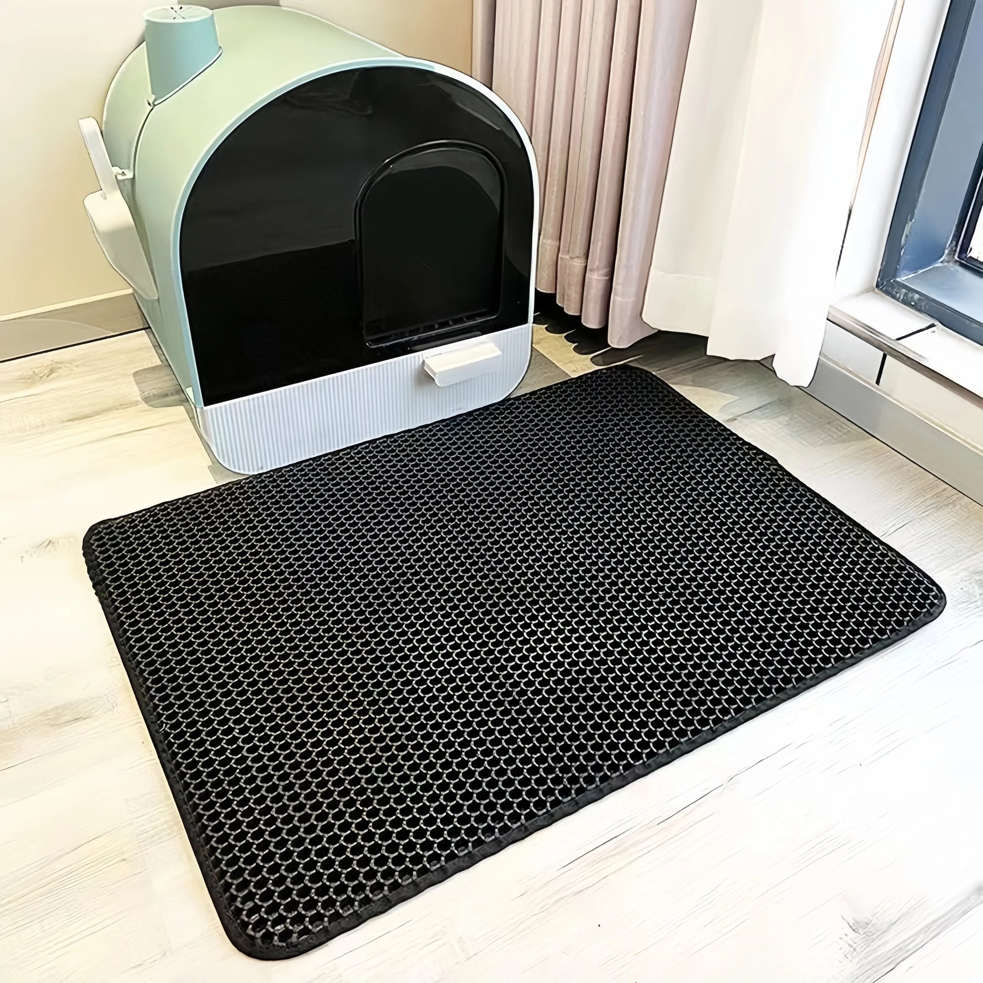 Smart Pet Litter Mat – No More Mess!